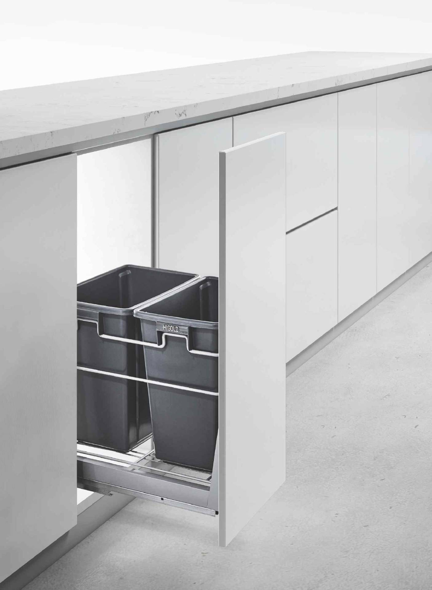 Higold Dual Waste Bin Pull-Out