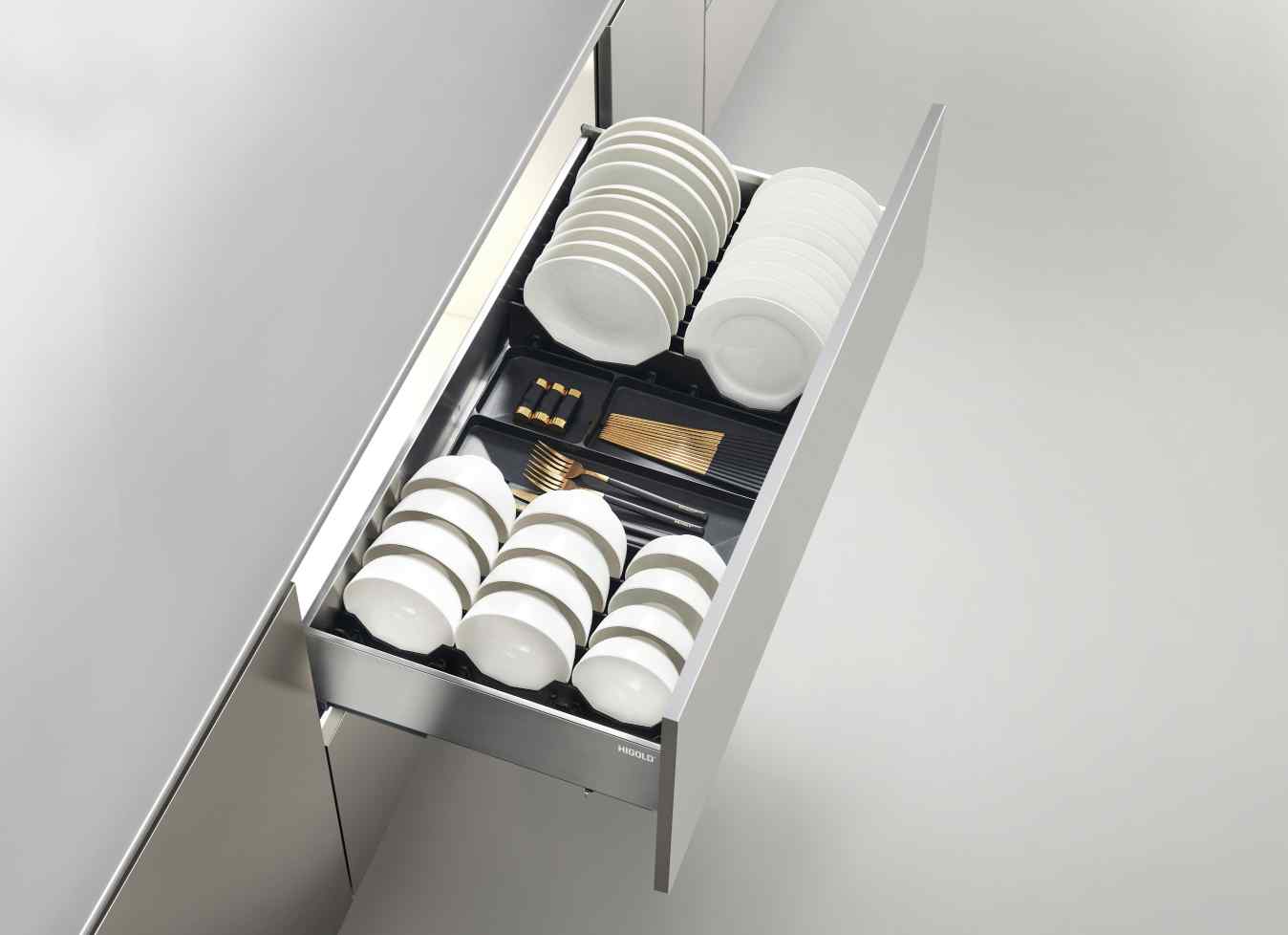 Premium Plate Drawer Organiser System