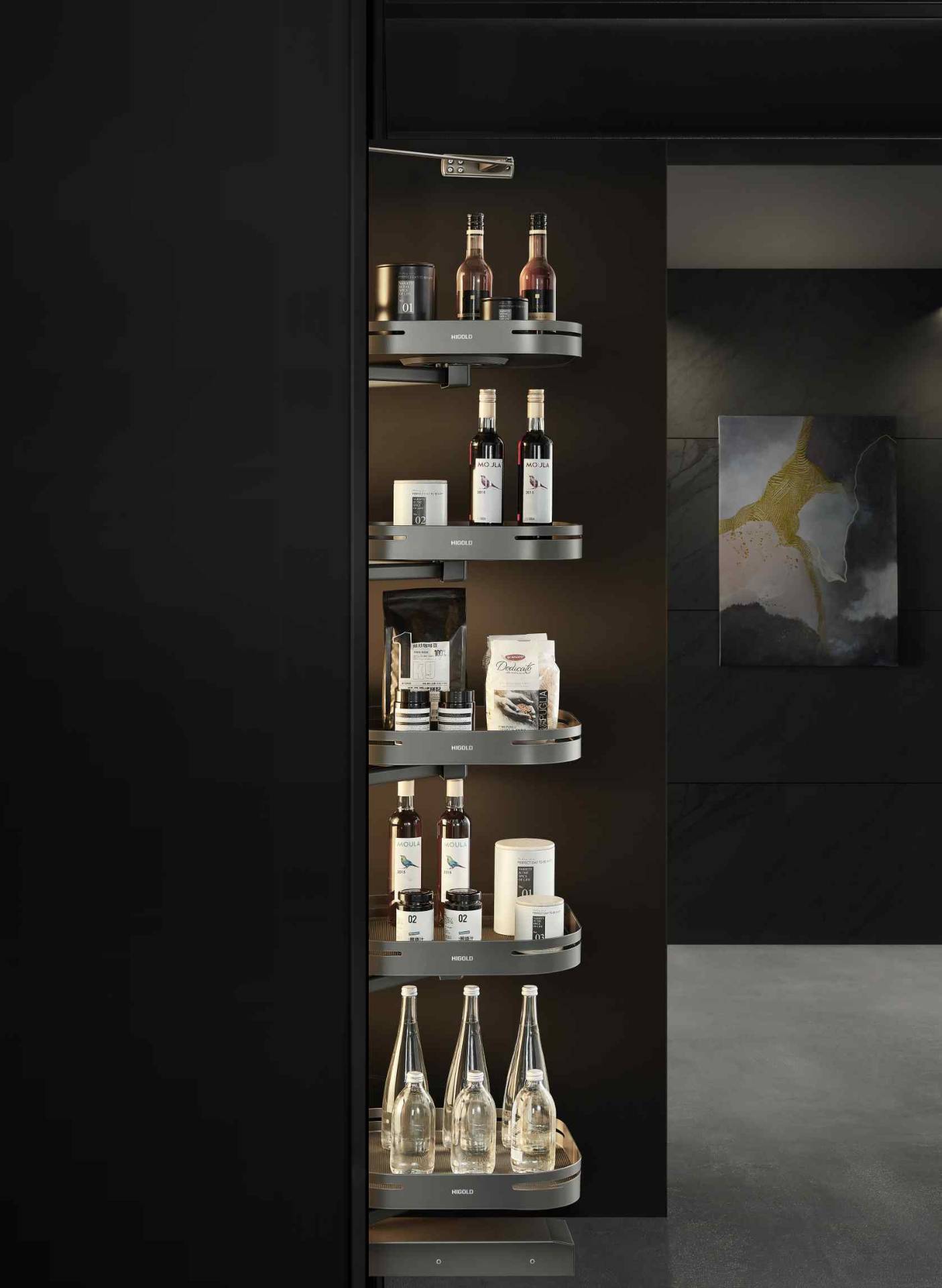 Tall Pull-Out Pantry Unit