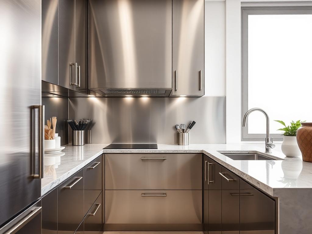 Premium AVYRA stainless steel kitchen